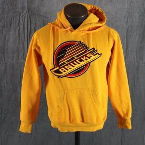 Vancouver Canucks Hoodie - Classic Speeding Skate Logo - Men's Small